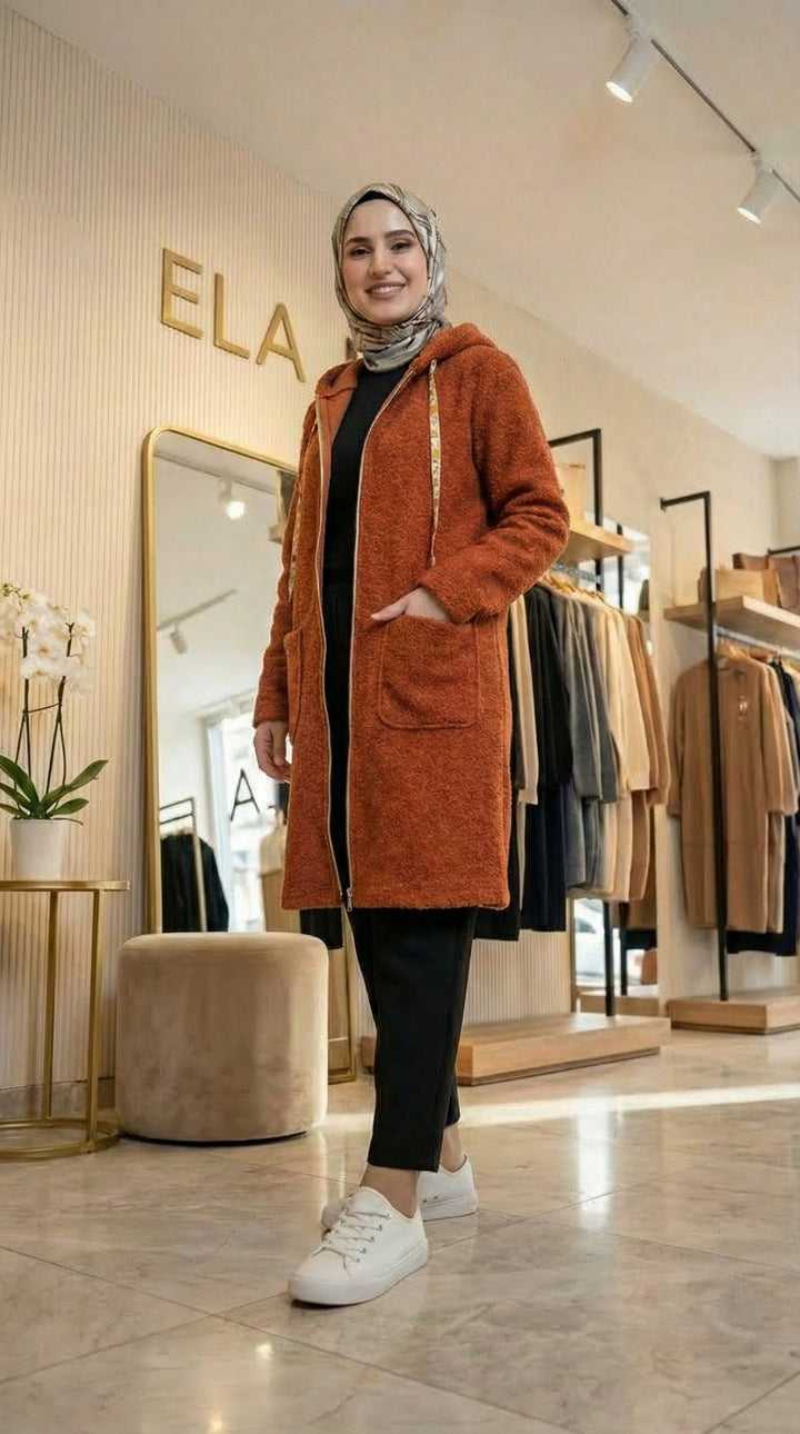 Kiremit Buklet Hırka