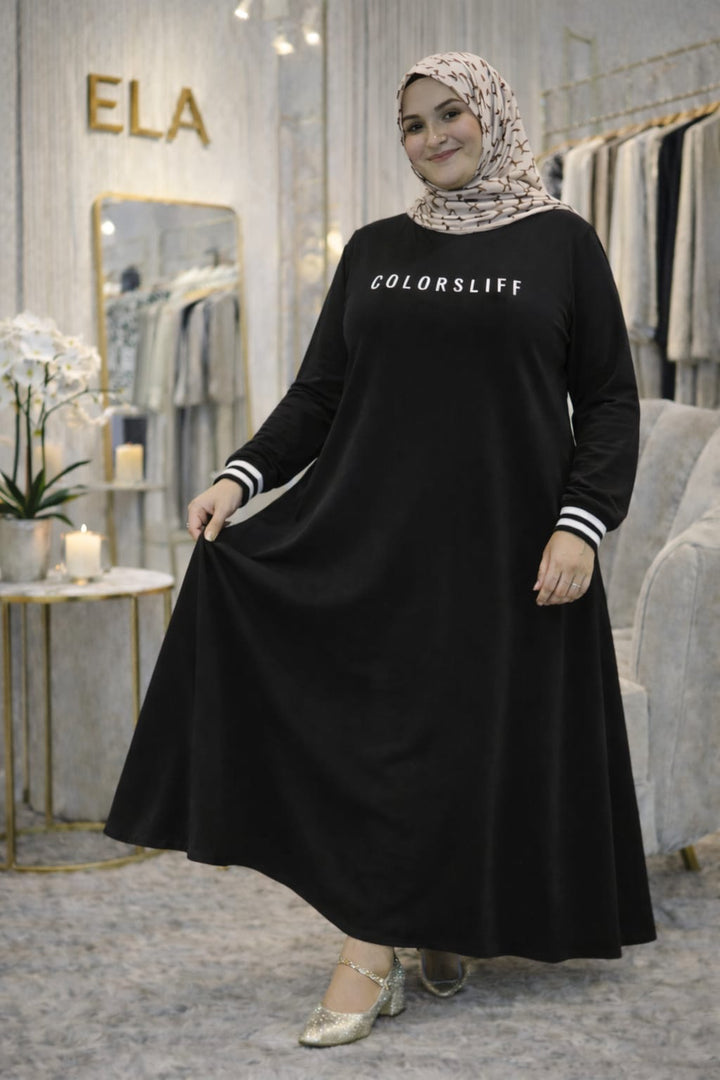 Siyah Spor Elbise