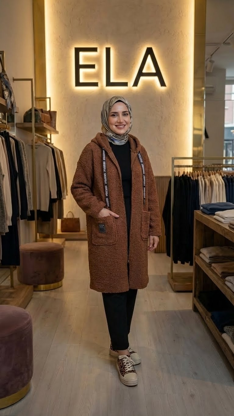 Tarçın Buklet Hırka