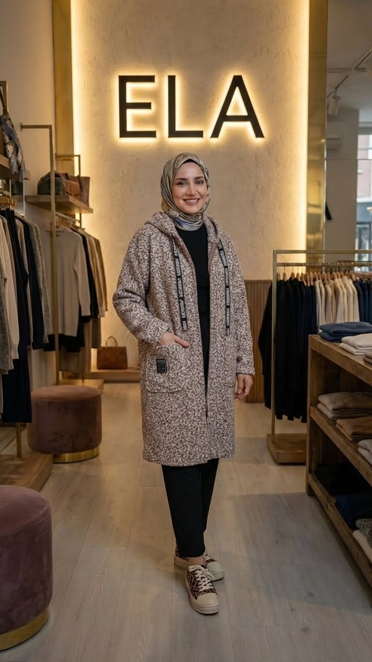 Karyağdı Vizon Buklet Hırka