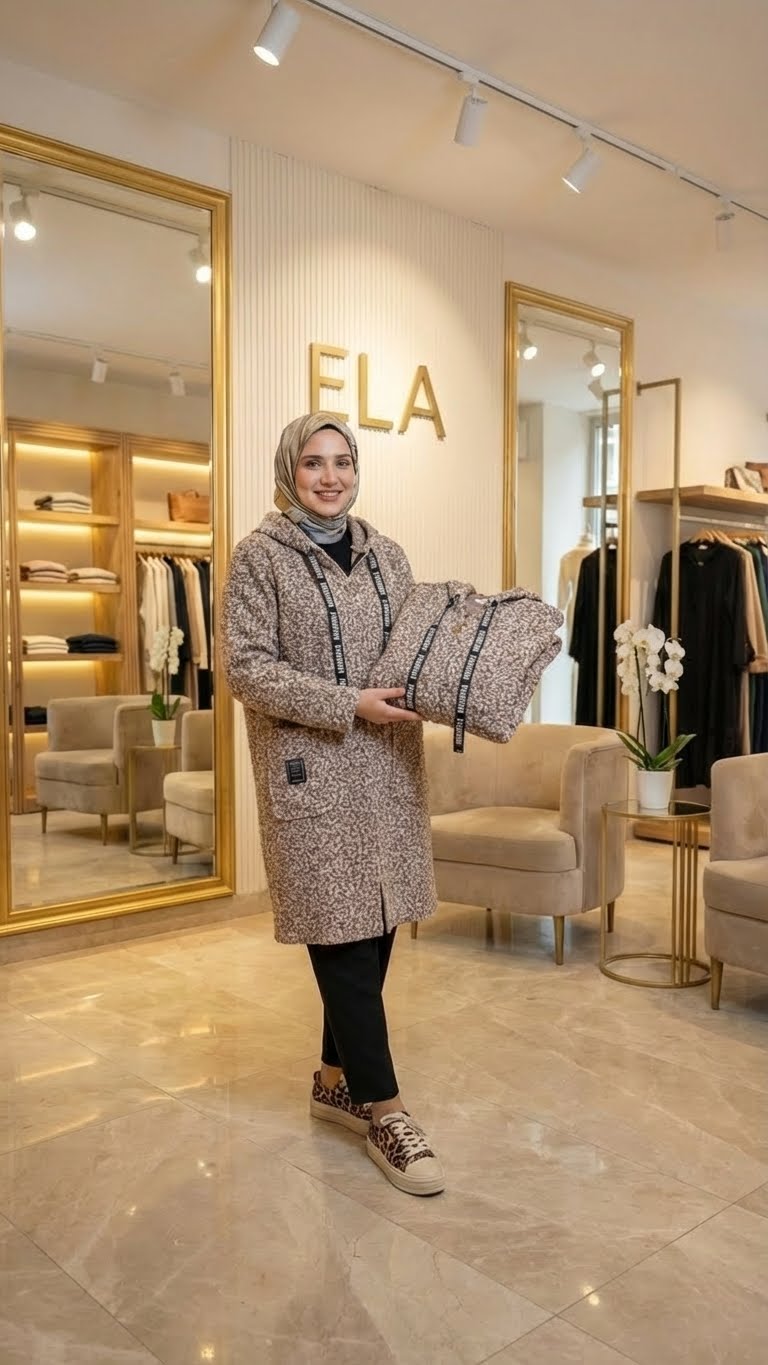 Karyağdı Vizon Buklet Hırka