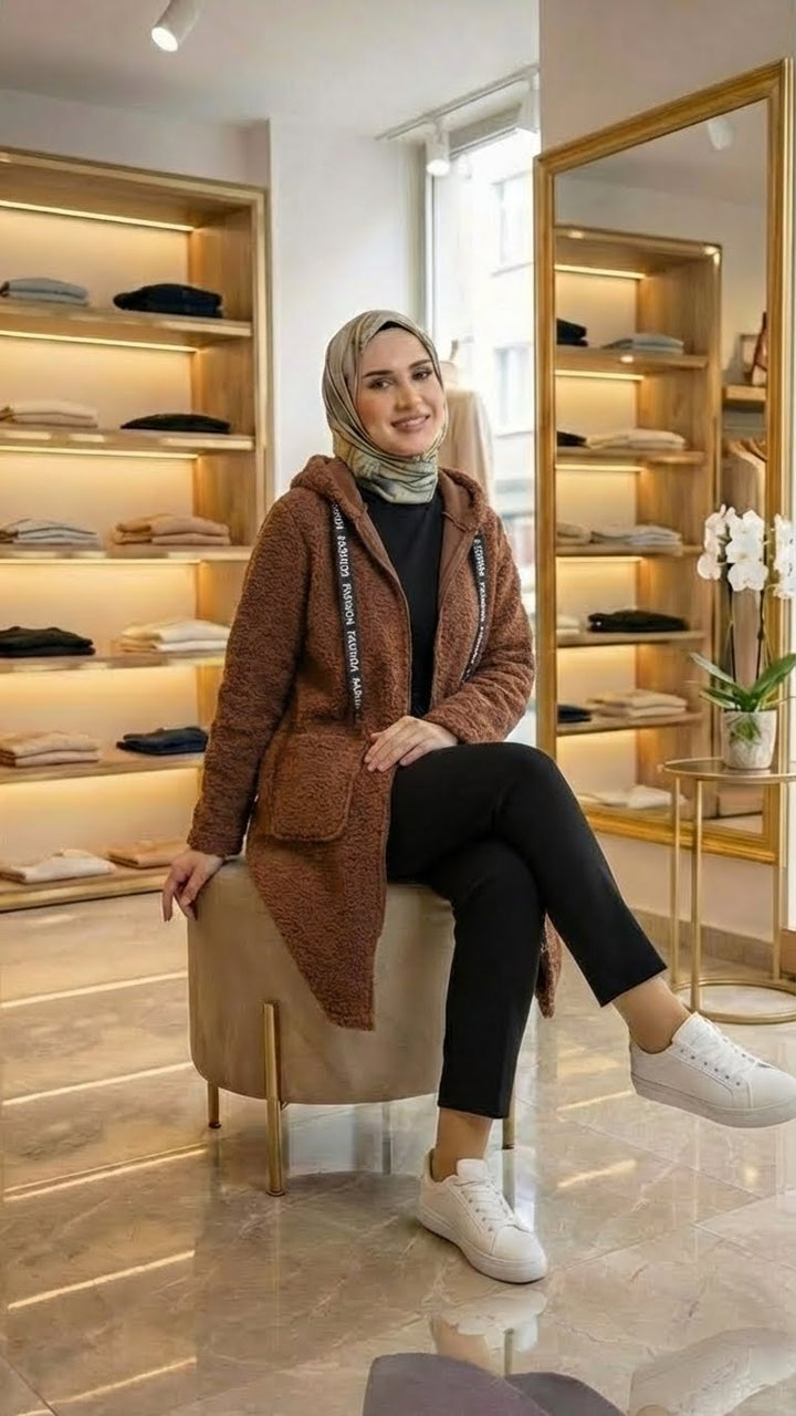 Tarçın Buklet Hırka