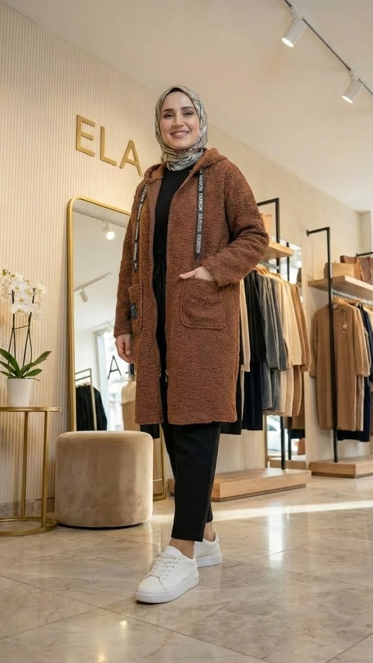 Tarçın Buklet Hırka