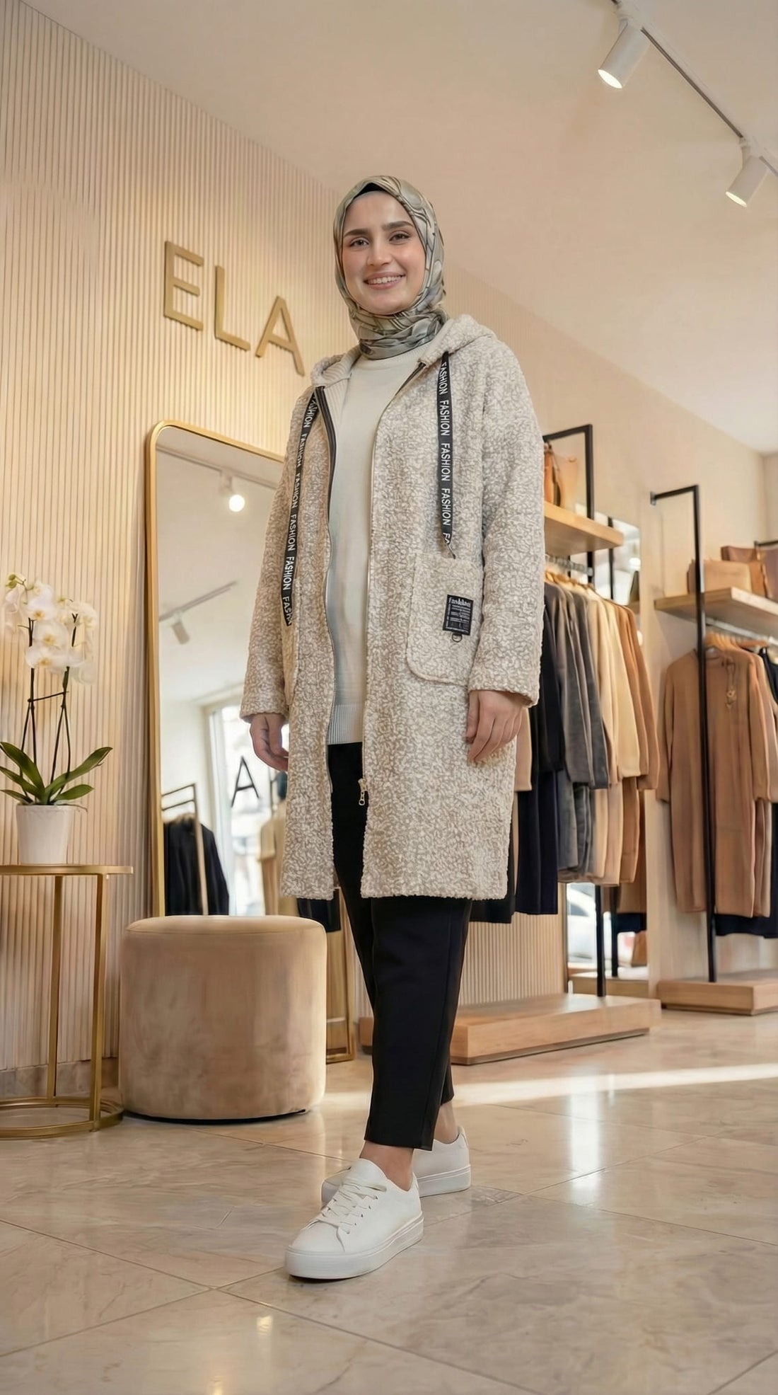 Karyağdı Krem Buklet Hırka