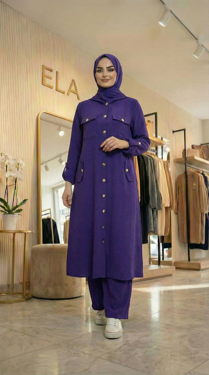 İkili Takım Aerobin Mor