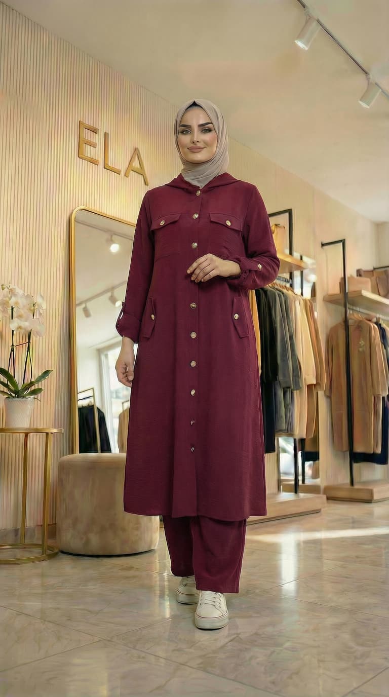 İkili Takım Aerobin Bordo