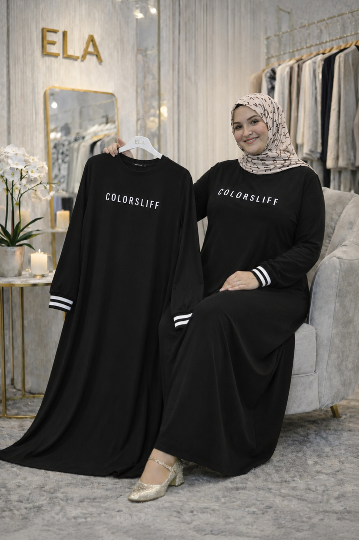 Siyah Spor Elbise SE-028